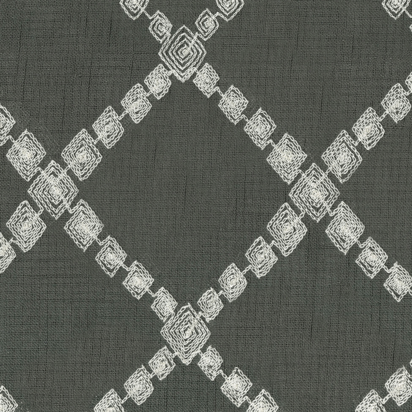 Juno Embroidered Sheer Grommet Panel