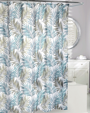 Key Largo Fabric Shower Curtain